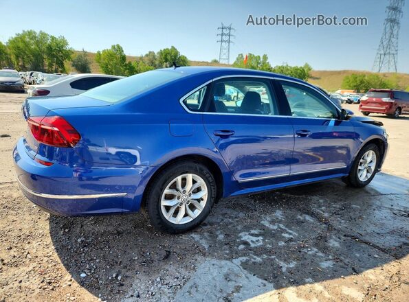 1VWAT7A38HC054750 2017 VOLKSWAGEN PASSAT Blue Rear right