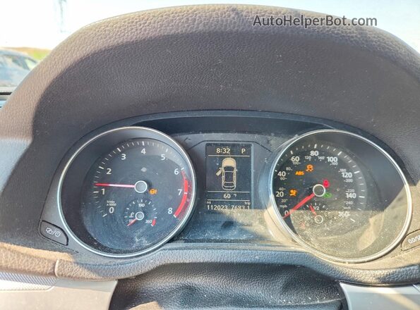 1VWAT7A38HC054750 2017 VOLKSWAGEN PASSAT Blue Instrument cluster view