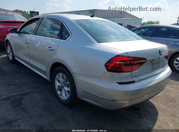 1VWAT7A38HC069409 2017 VOLKSWAGEN PASSAT Silver Задня ліва чверть