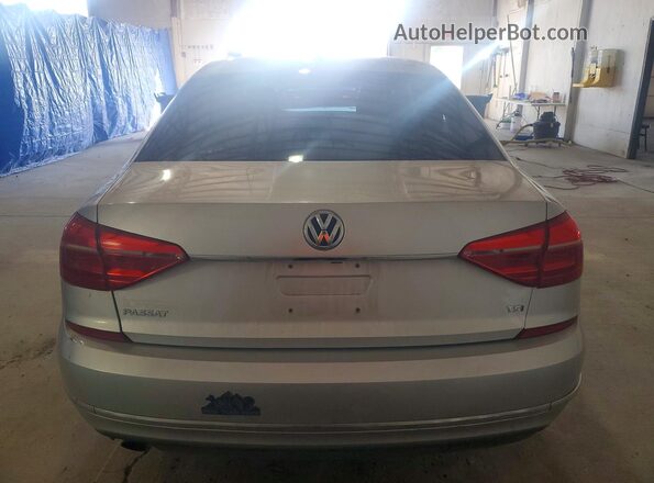 1VWAT7A39GC020363 2016 VOLKSWAGEN PASSAT Silver Rear view