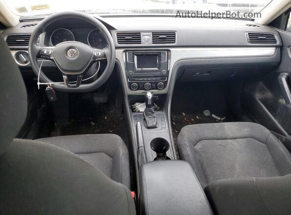 1VWAT7A39GC035591 2016 VOLKSWAGEN PASSAT Red Առջևի վահանակի տեսք