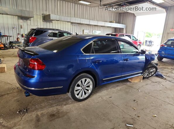 1VWAT7A39GC056893 2016 VOLKSWAGEN PASSAT Blue Trasero derecho