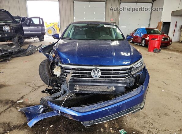 1VWAT7A39GC056893 2016 VOLKSWAGEN PASSAT Blue Vista frontal