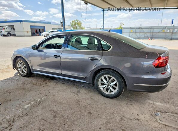 1VWAT7A39HC010854 2017 VOLKSWAGEN PASSAT Gray უკანა მარცხენა
