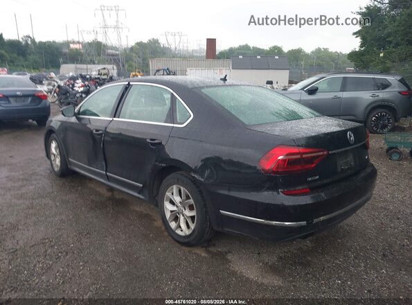 1VWAT7A39HC081570 2017 VOLKSWAGEN PASSAT Black Rear left