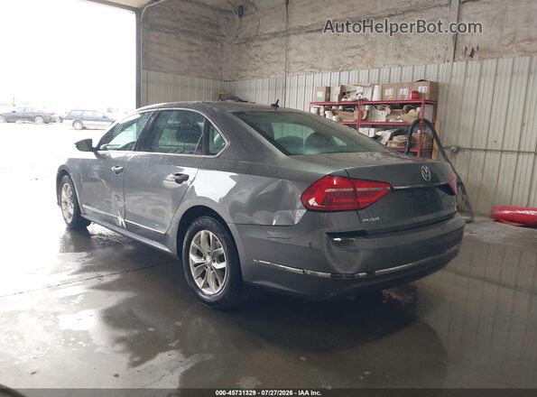 1VWAT7A3XGC003474 2016 VOLKSWAGEN PASSAT Gray Հետևի ձախ