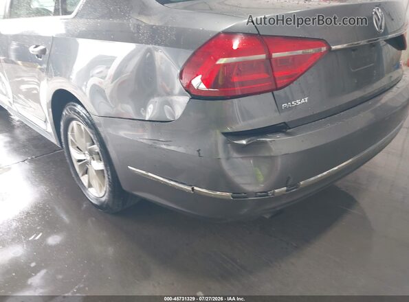 1VWAT7A3XGC003474 2016 VOLKSWAGEN PASSAT Gray Դիմացի տեսք