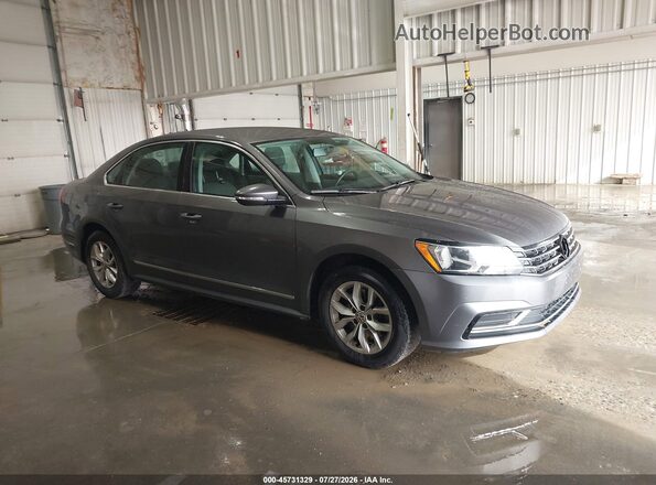 1VWAT7A3XGC003474 2016 VOLKSWAGEN PASSAT Gray Սալոնի հետևի տեսք