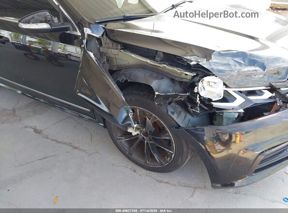 1VWAT7A3XGC024714 2016 VOLKSWAGEN PASSAT Black Widok z przodu