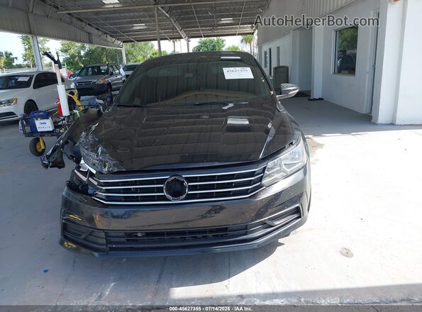 1VWAT7A3XGC024714 2016 VOLKSWAGEN PASSAT Black Widok zestawu wskaźników