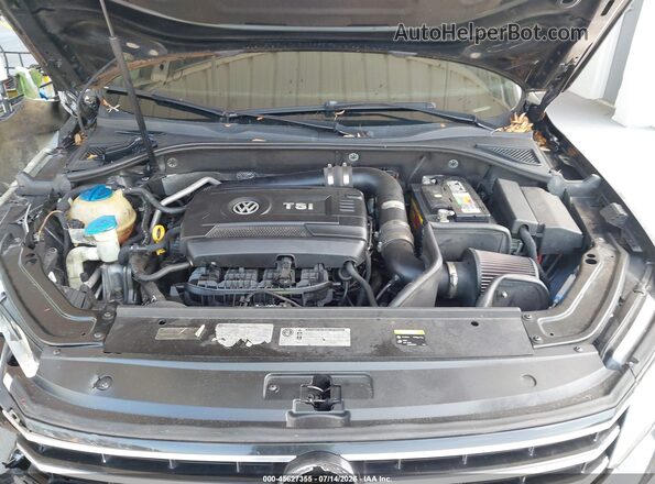 1VWAT7A3XGC024714 2016 VOLKSWAGEN PASSAT Black Widok z tyłu