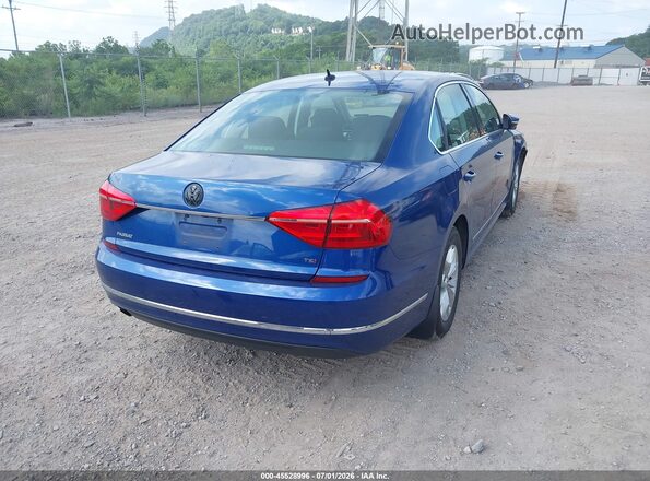 1VWAT7A3XGC040279 2016 VOLKSWAGEN PASSAT Blue Rear right