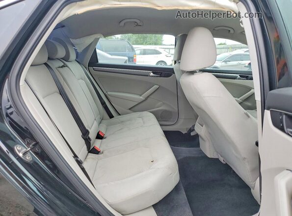 1VWAT7A3XGC045367 2016 VOLKSWAGEN PASAAT Черный Вид задних сидений