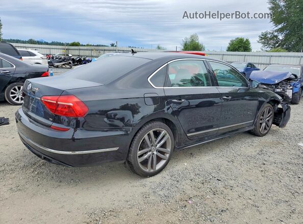 1VWAT7A3XGC045367 2016 VOLKSWAGEN PASAAT Черный Задняя правая четверть