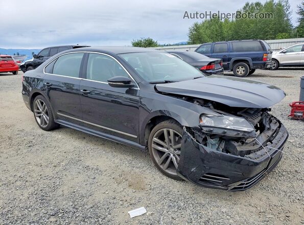 1VWAT7A3XGC045367 2016 VOLKSWAGEN PASAAT Черный Передняя правая четверть