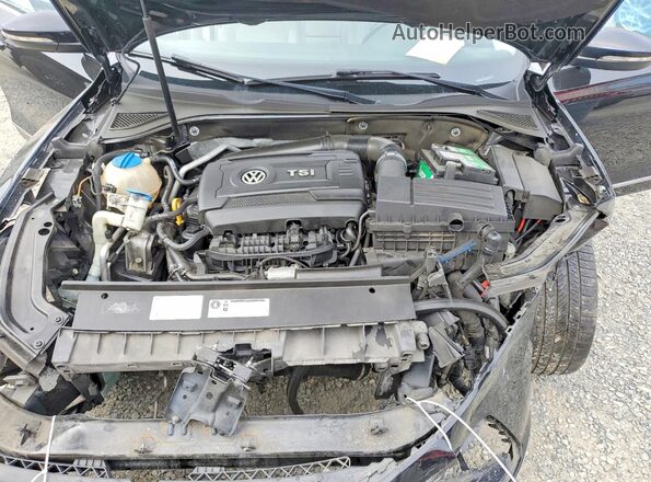 1VWAT7A3XGC045367 2016 VOLKSWAGEN PASAAT Черный Вид задней части салона