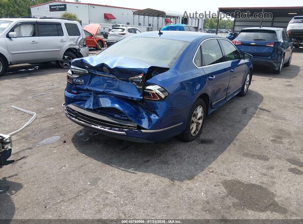 1VWAT7A3XHC041014 2017 VOLKSWAGEN PASSAT Blue Trasero derecho