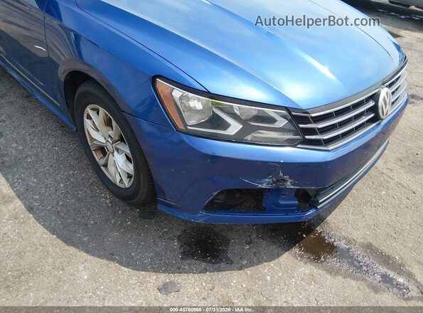 1VWAT7A3XHC041014 2017 VOLKSWAGEN PASSAT Blue Vista frontal