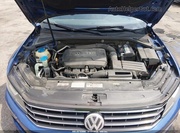 1VWAT7A3XHC041014 2017 VOLKSWAGEN PASSAT Blue Vista trasera