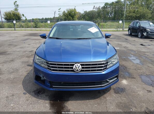 1VWAT7A3XHC041014 2017 VOLKSWAGEN PASSAT Blue Vista del cuadro de instrumentos
