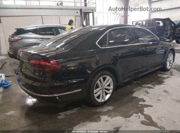 1VWBA7A31JC005180 2018 VOLKSWAGEN PASSAT Черный Задняя правая четверть