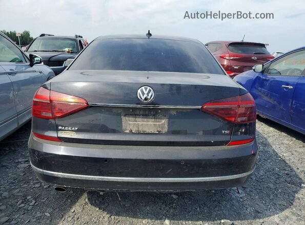 1VWBA7A31JC037336 2018 VOLKSWAGEN PASSAT Black Հետևի տեսք