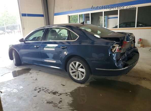 1VWBA7A32JC020965 2018 VOLKSWAGEN PASSAT Синий Задняя левая четверть