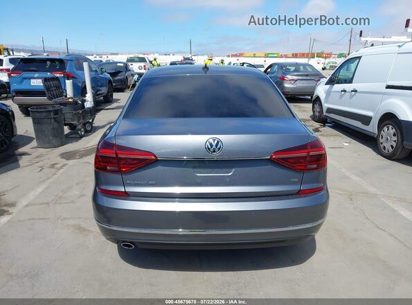 1VWBA7A32JC033005 2018 VOLKSWAGEN PASSAT Gray 