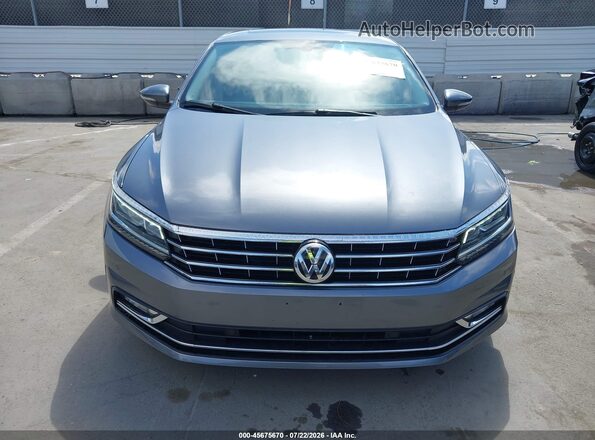 1VWBA7A32JC033005 2018 VOLKSWAGEN PASSAT Gray Instrument cluster view