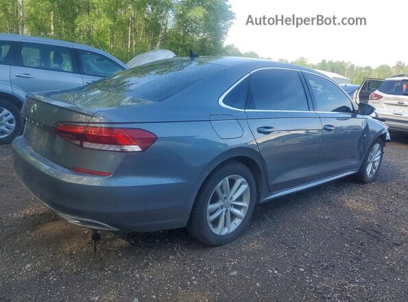 1VWBA7A32MC004995 2021 VOLKSWAGEN PASSAT Gray უკანა მარჯვენა