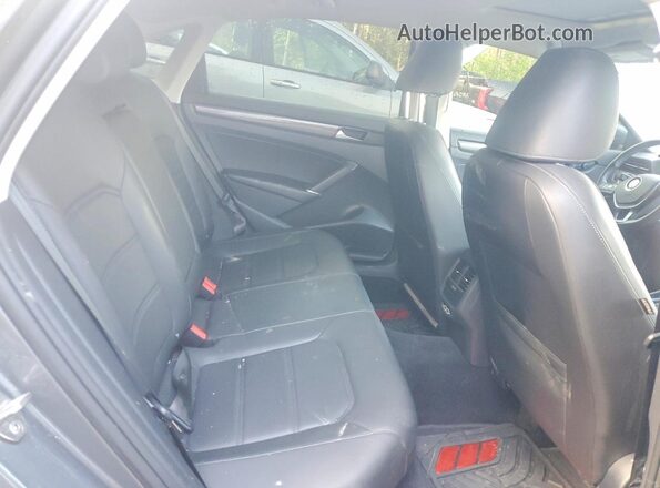 1VWBA7A32MC004995 2021 VOLKSWAGEN PASSAT Gray უკანა სავარძლების ხედი