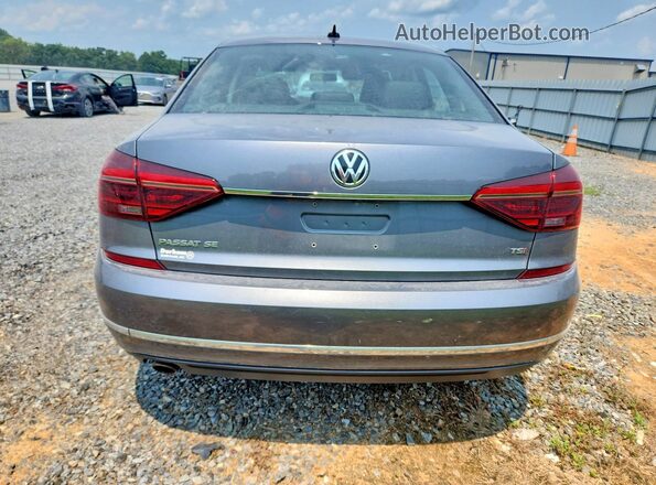 1VWBA7A34JC000927 2018 VOLKSWAGEN PASSAT Gray Widok z tyłu