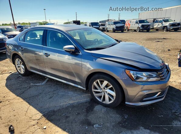 1VWBA7A34JC003164 2018 VOLKSWAGEN PASSAT Gray Передня права чверть