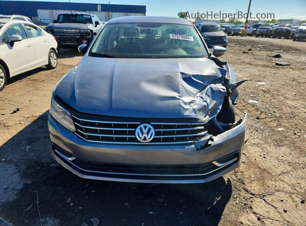 1VWBA7A34JC003164 2018 VOLKSWAGEN PASSAT Gray Вид спереду