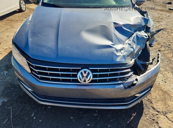1VWBA7A34JC003164 2018 VOLKSWAGEN PASSAT Gray Вид задньої частини салону