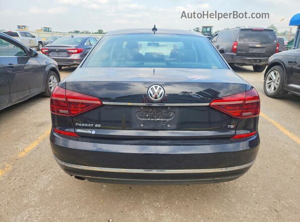 1VWBA7A34JC017405 2018 VOLKSWAGEN PASSAT Black Вид ззаду
