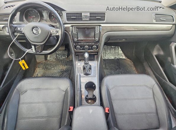 1VWBA7A34JC017405 2018 VOLKSWAGEN PASSAT Black Вид панелі приладів