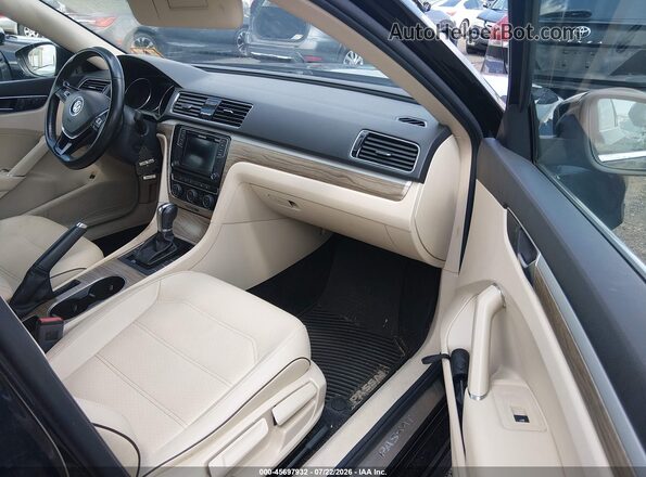 1VWBA7A34JC020174 2018 VOLKSWAGEN PASSAT Black Սալոնի դիմացի տեսք