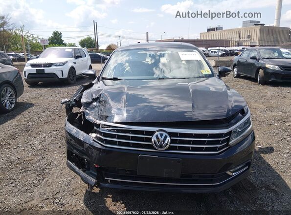 1VWBA7A34JC020174 2018 VOLKSWAGEN PASSAT Black Դիմացի տեսք
