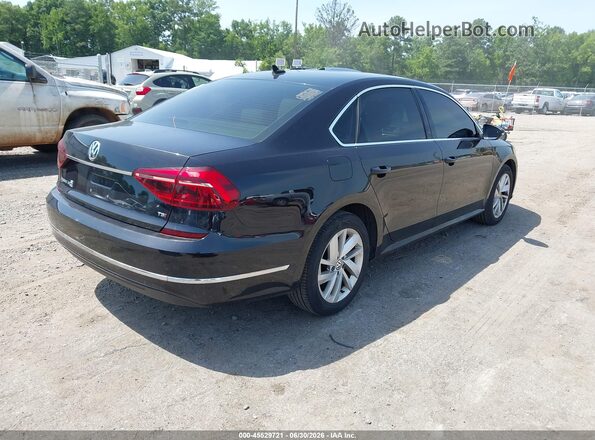 1VWBA7A34JC022832 2018 VOLKSWAGEN PASSAT Черный Задняя правая четверть