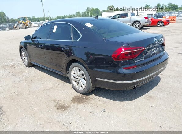 1VWBA7A34JC022832 2018 VOLKSWAGEN PASSAT Черный Задняя левая четверть