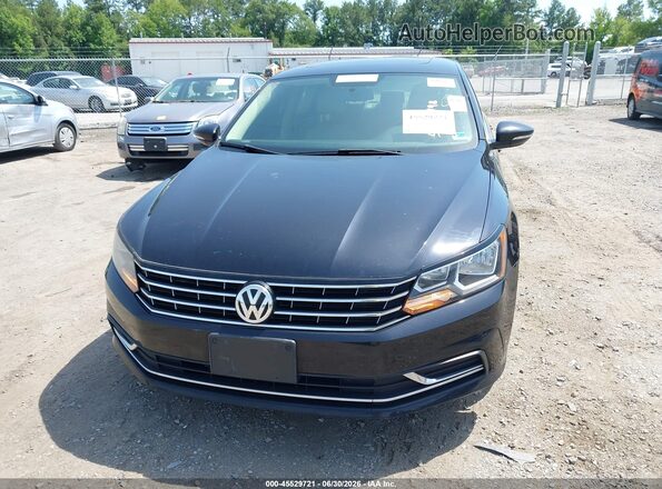 1VWBA7A34JC022832 2018 VOLKSWAGEN PASSAT Черный Вид спереди