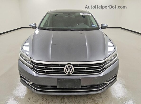 1VWBA7A34JC031983 2018 VOLKSWAGEN PASSAT Gray Front view