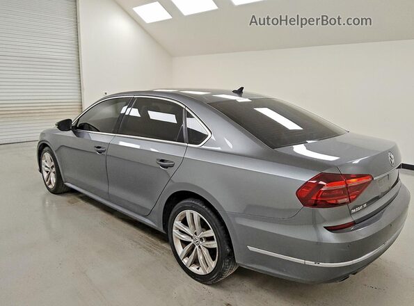 1VWBA7A34JC031983 2018 VOLKSWAGEN PASSAT Gray Rear left