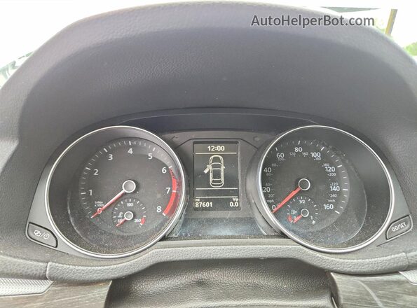 1VWBA7A34JC040926 2018 VOLKSWAGEN PASSAT White Սարքավորումների վահանակի տեսք
