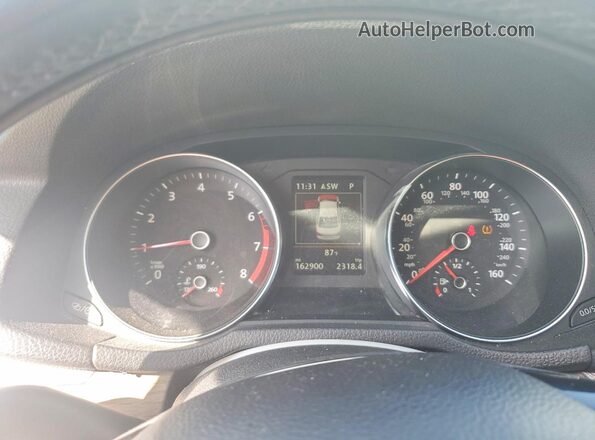 1VWBA7A34JC046774 2018 VOLKSWAGEN PASSAT White Սարքավորումների վահանակի տեսք