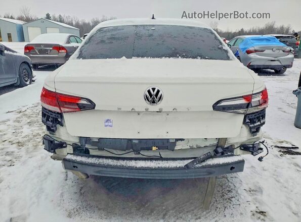 1VWBA7A34MC008501 2021 VOLKSWAGEN PASSAT White Вид ззаду