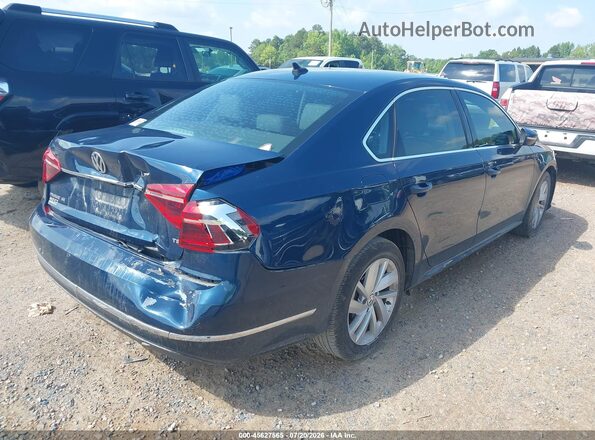 1VWBA7A35JC004226 2018 VOLKSWAGEN PASSAT Blue Rear right