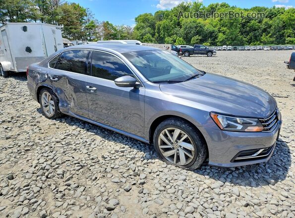 1VWBA7A36JC004610 2018 VOLKSWAGEN PASSAT Серый Передняя правая четверть