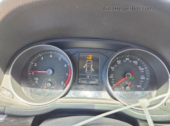 1VWBA7A36JC004610 2018 VOLKSWAGEN PASSAT Серый Вид щитка приборов